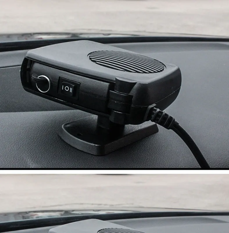 Car Auto Vehicle Electric Fan Heater Heating Windshield Defroster Demist optional 12V or 24V 150W