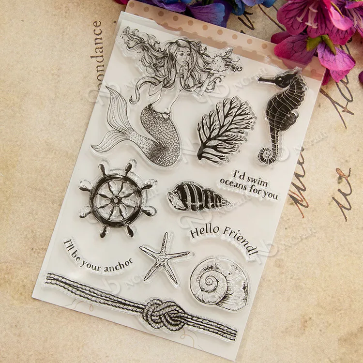 NCraft Clear Stamps N1205 Scrapbook Paper Craft Clear stamp