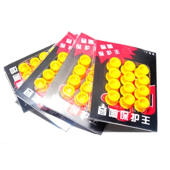 

12pcs Yellow RCA female Jack connector PROTECT CAP dust proof cover