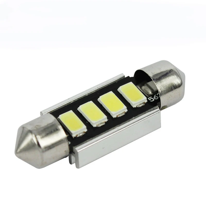 

YSY 100Pcs/Lot Car/Automobile Styling C5W Canbus LED Error Free 36mm 4SMD 5730 White Car Dome Lights Interior Reading Lights