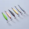 APADA Jigging 510Bullet    Treble Hook +Feather 11g 59mm Fishing Bass Lures Multicolor Metal Zinc alloy ► Photo 2/6