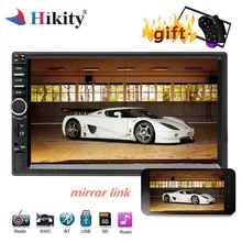 Hikity Car Multimedia 2 Din Car font b Radio b font MP5 Player 7 Touch Screen