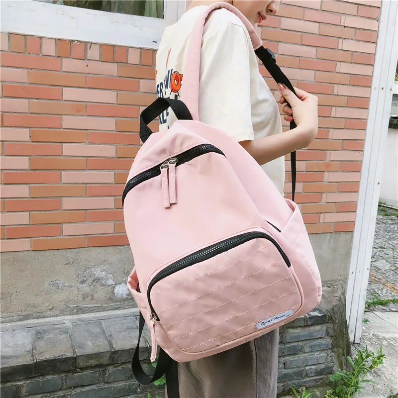 Мода нейлон для женщин школьные рюкзак сумка Высокое качество Прочный для мальчиков и девочек школьная сумка ранец книга сумки mochila