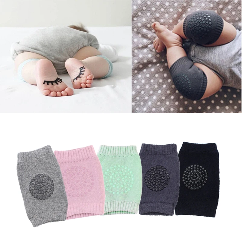 

1PC Kids Kneepad Protector Soft Toddler Baby Leg Warmers Thicken Non-Slip Dispensing Safety Crawling Well Knee Pads