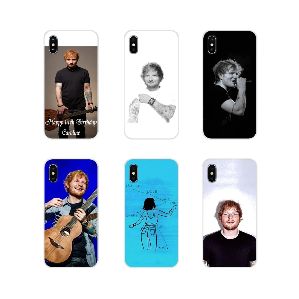 Горячая Ed Sheeran аксессуары для телефона Чехлы Samsung Galaxy S3 S4 S5 Mini S6 S7 Edge S8 S9 S10 Lite Plus Note 4