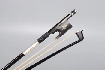 

4/4 Violin Bow Carbon Fiber Straight balance AAA horse hair Nice Frog#CB7
