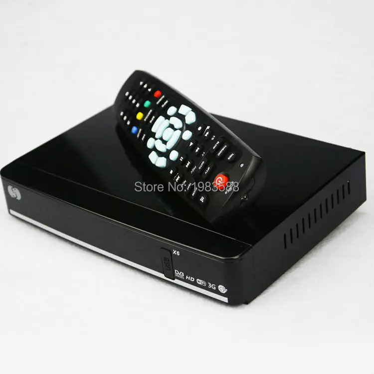 1 шт. Solovos/Open X6 цифра спутниковый телевизионный ресивер/медиаплеера TV Box Поддержка