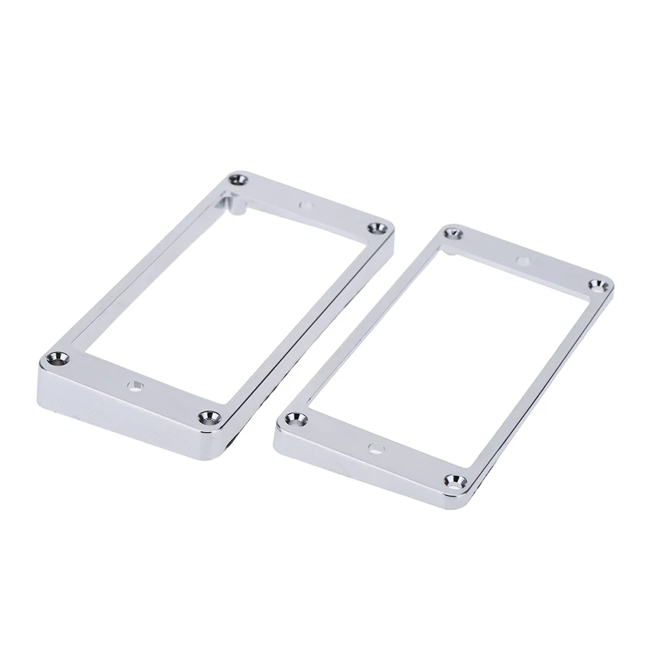 Dual Black Humbucker Pickup Montage Ring Rahmen Surround für E-Gitarre