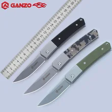 Ganzo Жар-птица G7362 Складной нож 440C Лезвие G10 Ручка Открытый Отдых выживания карманный нож супер военный EDC карманный нож s