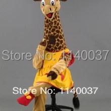 Талисман Жираф талисмана пользовательский цвет косплей костюм персонажа из мультфильма карнавальный костюм маскарадный костюм партии