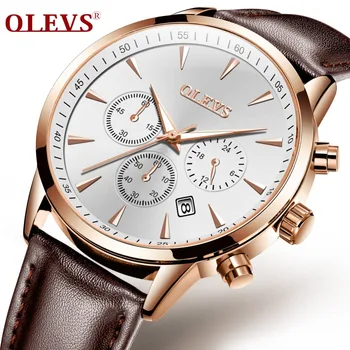 

OLEVS relojes hombre 2018 men's watches top brand luxury erkek kol saati waterproof sport watch montre homme uhren herren Clock