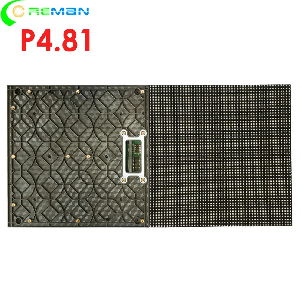 Светодиодный дисплей RGB модуль P4.81 P5 25x25 см smd2727 3in1 hub75 уличная Светодиодная панель модуль