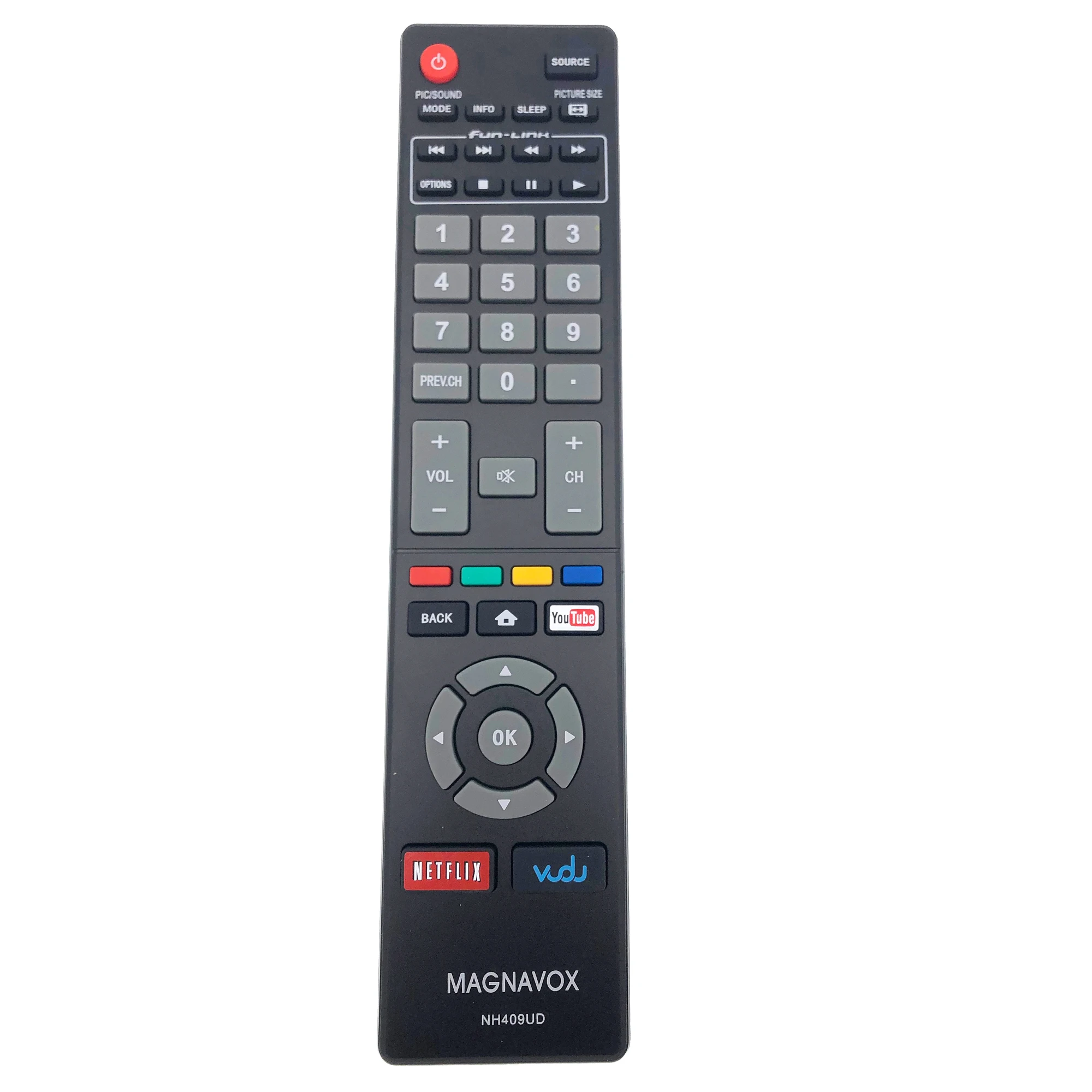 NH409UD дистанционного Управление для Magnavox ТВ 55MV314X 50MV314X 43MV314X 32MV304X