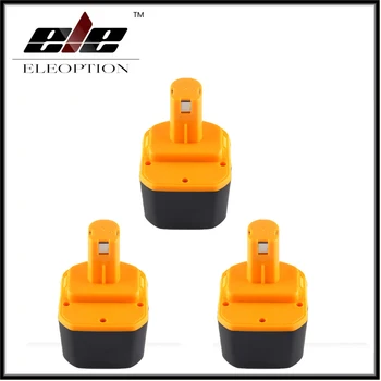 

3x 12V 2000mah Ni-CD Rechargeable Battery for Ryobi 1400652 1400652B 1400670 B-1230H B-1222H B-1220F2 B-1203F2