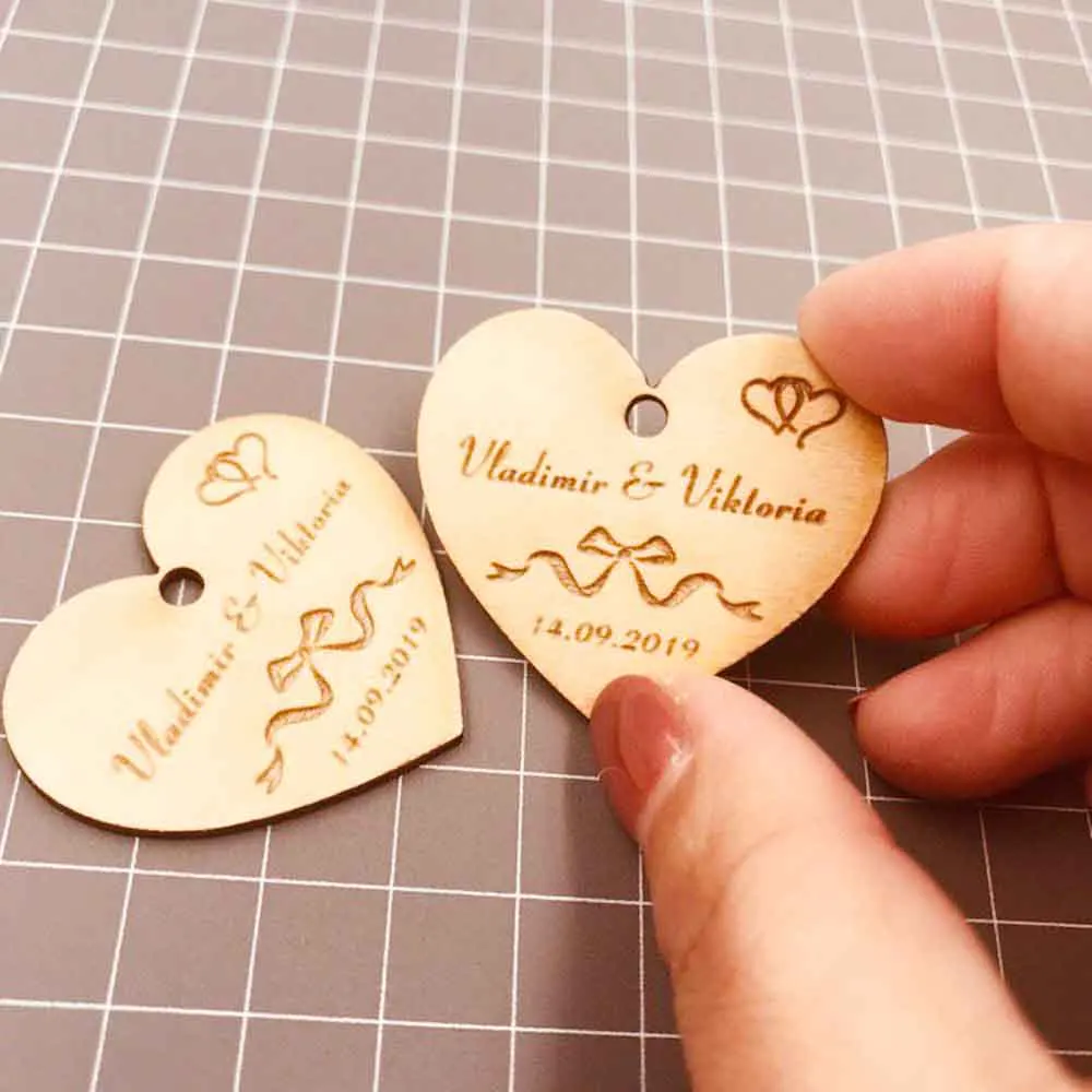 Personalized Wedding Favor Tags Rustic Bridal Shower Favor Tags