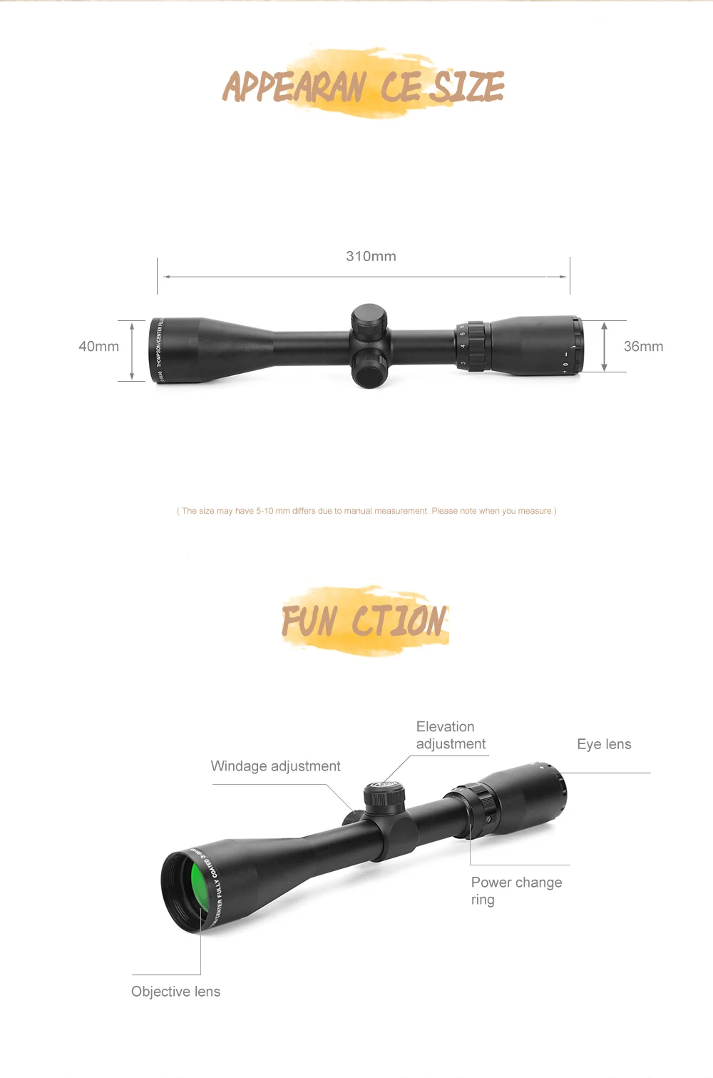 3-9x40 Tratical Sniper охотничий Riflescope Сетка прицел Mil точка стрельба тактический оптический прицел для наружной охоты