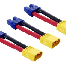 Набор из 3 EC3 женский XT60 Мужской адаптеры для сим-карт