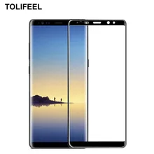 TOLIFEEL 3D Full Cover Tempered Glass For Samsung Galaxy Note 8 Screen Protector Protective Film For