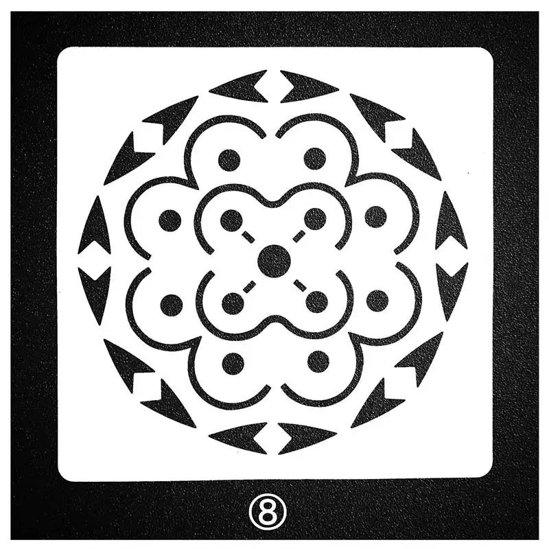

Mandala Special Pattern Stencils For Painting Scrapbooking Stamp Cake Decorating Tool Embossing Paper Card Album DIY Decoration