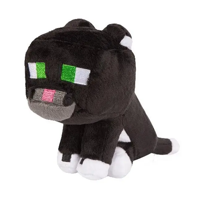 18 Minecraft Plush Toys 16 60cm Minecraft Creeper Enderman Wolf Steve Spider Sketelon Plush Stuffed Toys For Kids Baby Toys Aliexpress