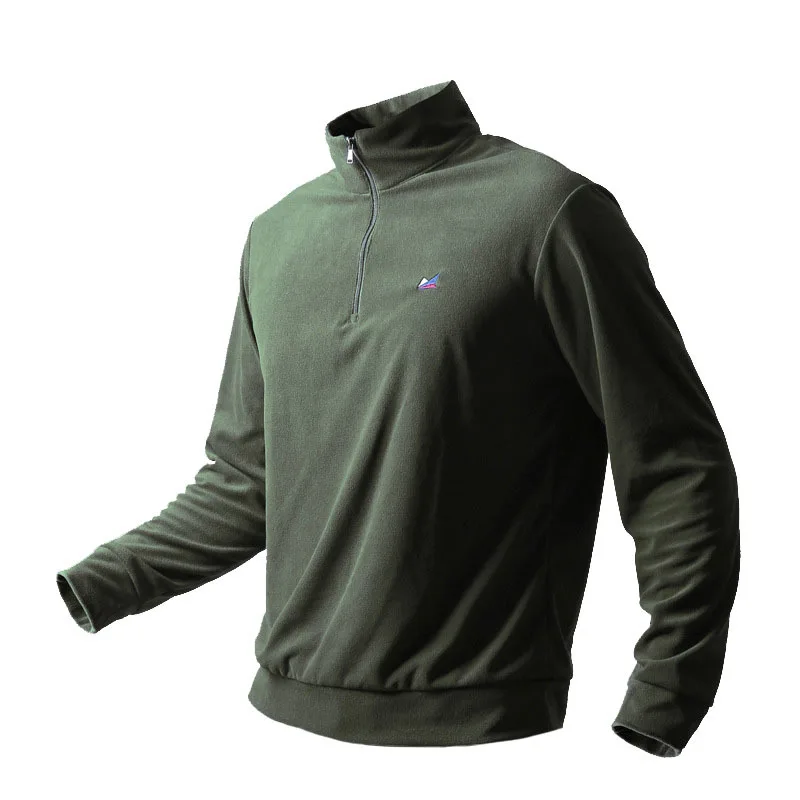 7XL мужская тактическая спортивная термо тонкая флисовая куртка весна осень Открытый Альпинизм Рыбалка Туризм теплые свободные пуловеры, пальто, топы - Цвет: green