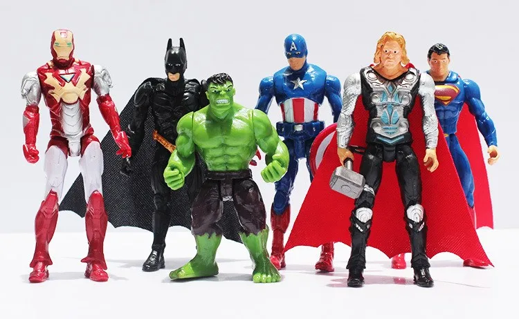 The Avengers figures super hero toy doll baby hulk Captain