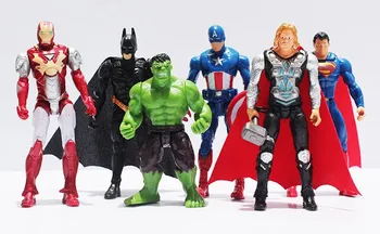 

The Avengers figures super hero toy doll baby hulk Captain America superman batman thor Iron man Free Shipping