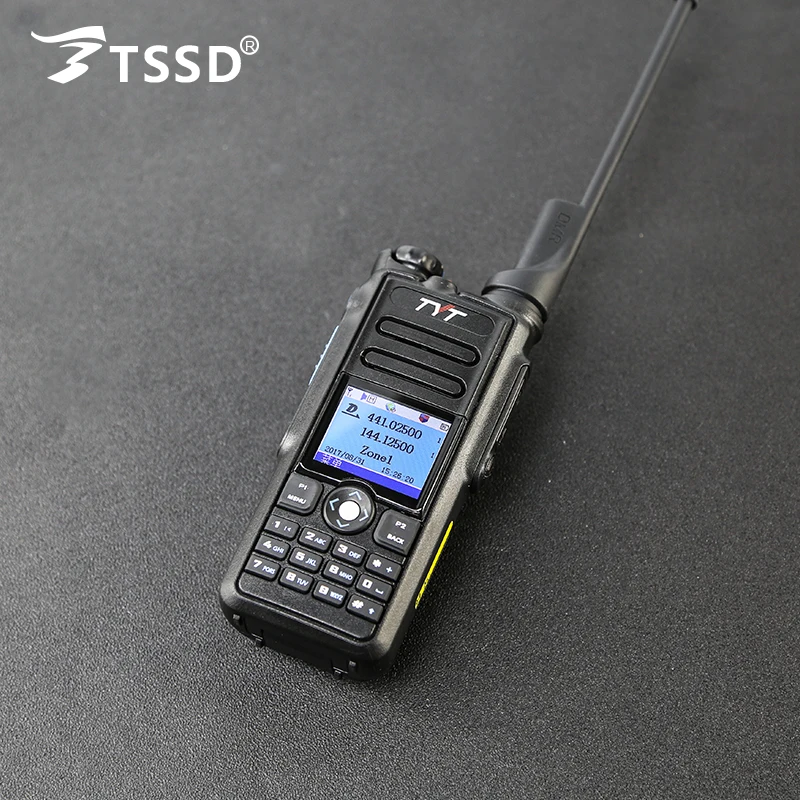 Rádio em Dois Original Banda Dupla Impermeável 144 - 430 Digital Dmr Sentidos Md-2021 5w Tyt Gps Ip-67 4 Cheap Walkie-talkie