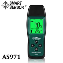 Измеритель влажности древесины тестер влажности er детектор влажности древесины бумага цифровой измеритель влажности тест стены анализатор влажности Диапазон 2%~ 70