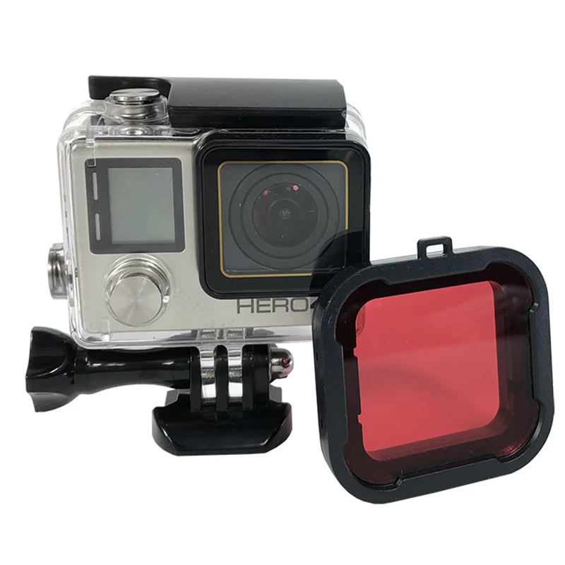 40 м водонепроницаемый корпус коробка для серфинга защитный чехол Gopro Hero 4 3 + Go Pro