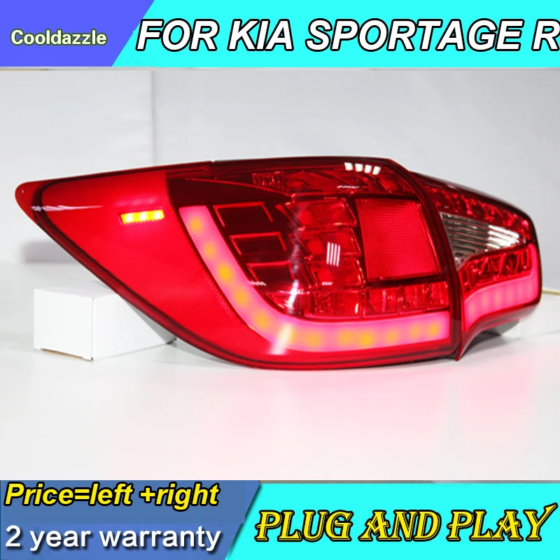 2009 2010 2011 2012 2013 год для KIA Sportage R светодиодный задний фонарь светильник хвост s