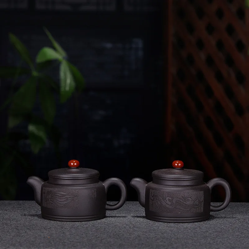 Песочник Yunhai фиолетовый песок Yixing Teaware ручной работы Hongyun Dangfu чайник подарок