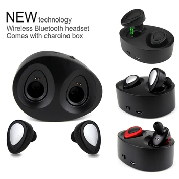 

Daono TWS K2 Bluetooth Earbuds True Wireless Headset Mini Stereo Earphone CSR 4.2 with Charging Socket play music