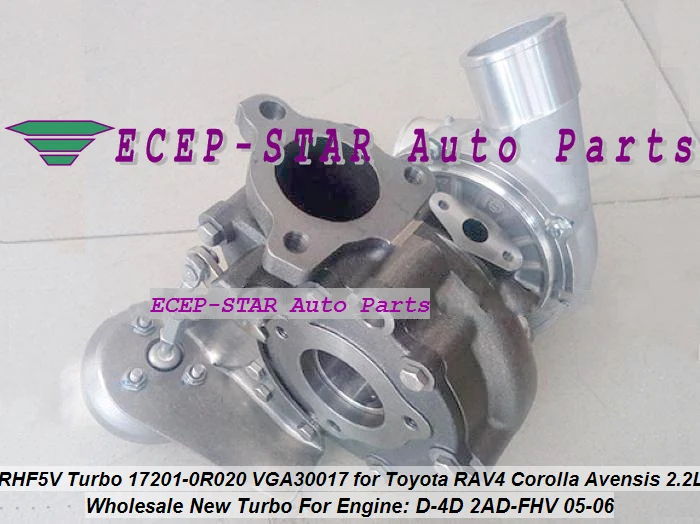 RHF5V Turbo 17201-0R020 17201-0R021 17201-0R022 VGA30017 VAA30017 VBA30017 VCA30017 for Toyota RAV4 2.2L D-4D 2AD-FHV 05-06 (1)