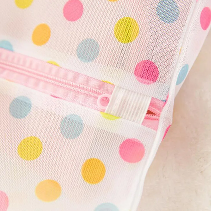 1 قطع أكياس الرعاية غسل كيس الغسيل غسالة شبكة خاصة حقيبة كسول سميكة داخلية الصدرية نقطة مع سحاب 8z-cx693