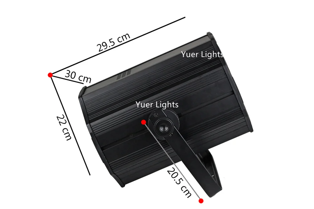 Светодиодный COB LED Par свет 200 Вт алюминиевые радиаторы с высокой мощностью рассеивания DJ DMX Светодиодный луч мыть мерцающий эффект освещение