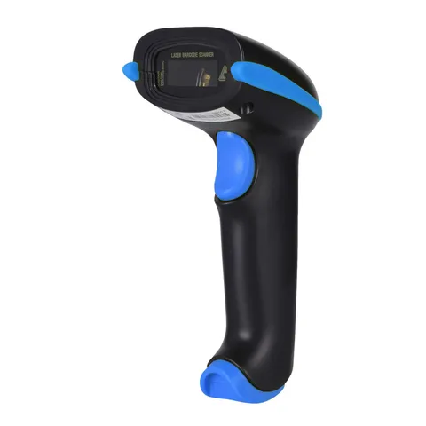Handheld sem Fio do Varredor Suporta a Varredura Reversa do Código de Barras com Receptor de Usb para o Varejo 1d do Código de Barras de 433 Leitor Automático m