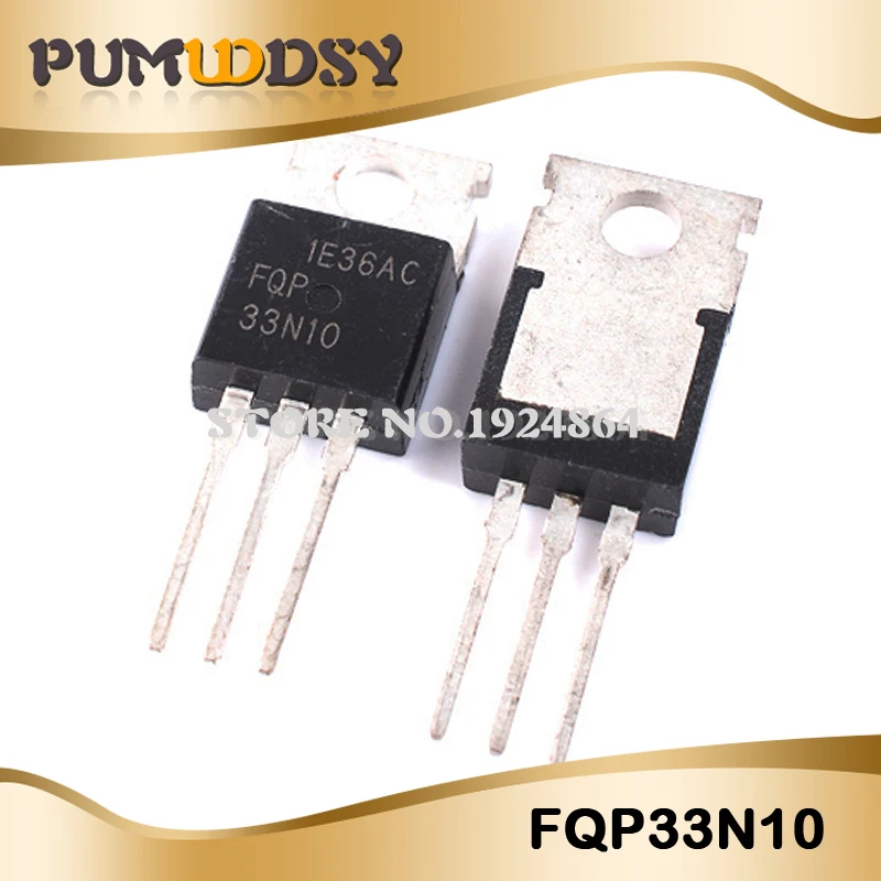 10Pcs Fqp33N10 To220 Channel Field Effect Transistors 33N10 New Spot Ic huismerk kopen in de aanbieding