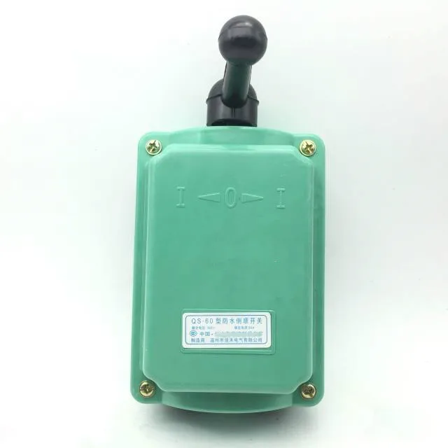 QS-60 Model AC380V 60A I-0-I Forward Reverse Drum Switch Cam Starter