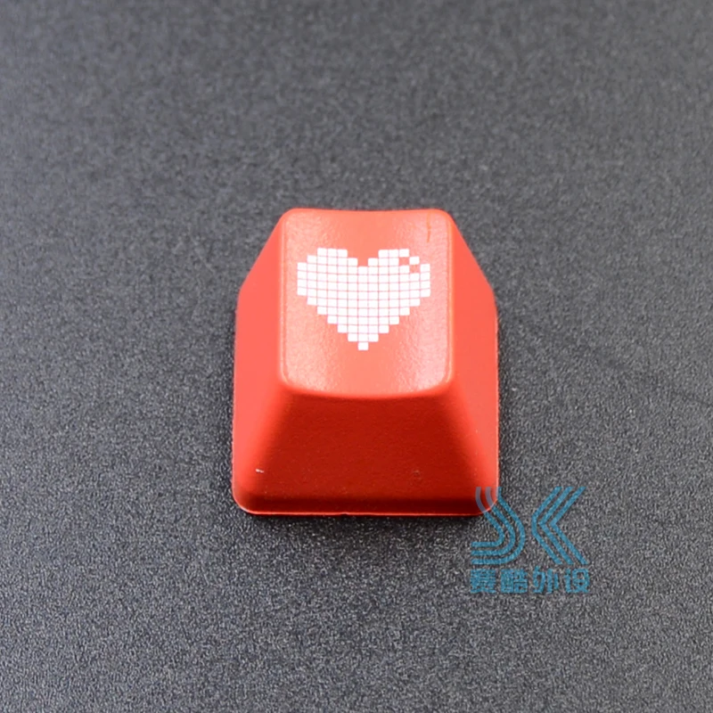 Новинка abs heart keycap красный для cherry MX F ESC R4 Высокая площадь введите лазерную гравированную механическую клавиатуру LOVE key cap - Цвет: FOR ESC