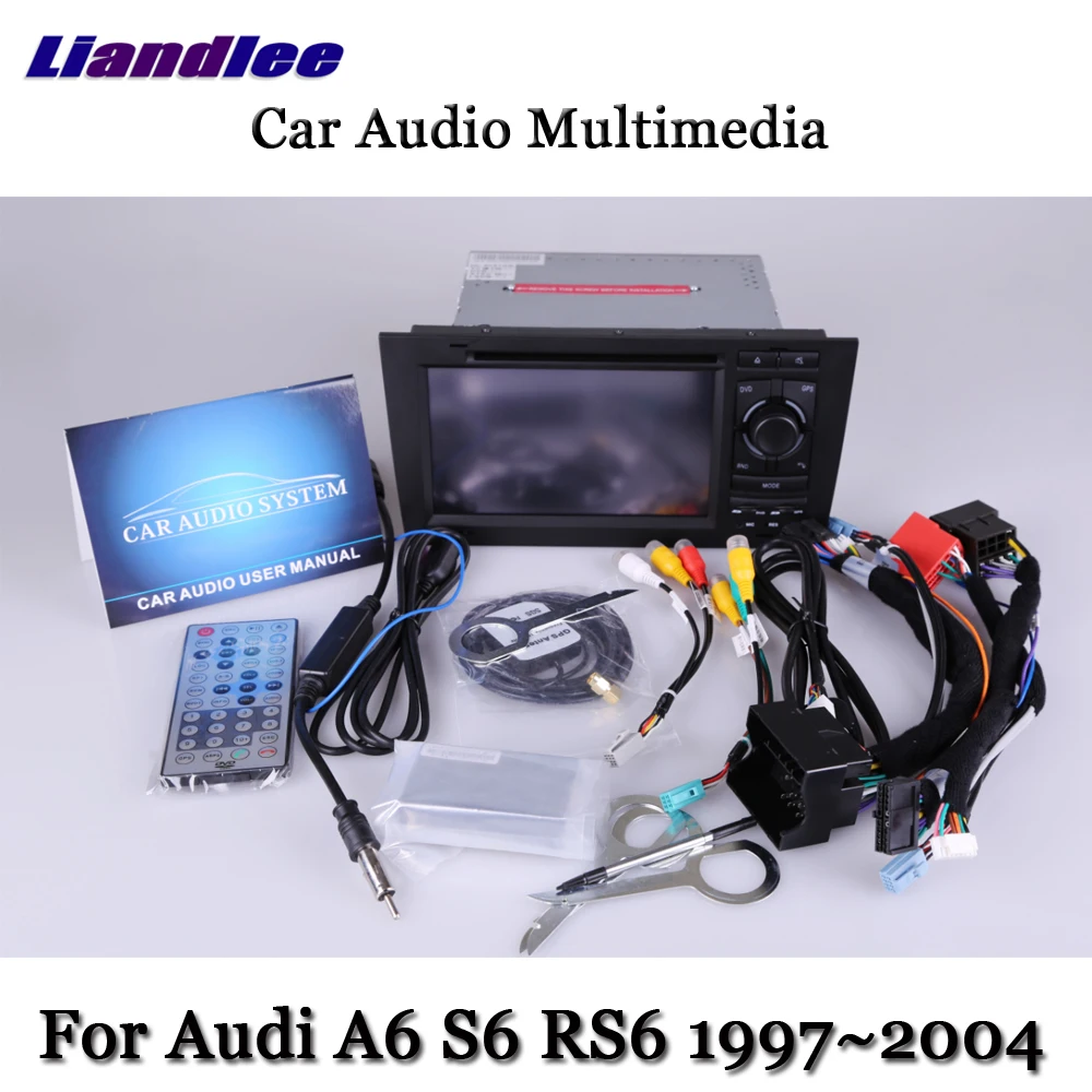 Liandlee автомобильная система Android для Audi A6 S6 RS6 C5 1997~ 2004 Радио DVD tv Carplay камера gps Navi Навигация BT экран мультимедиа