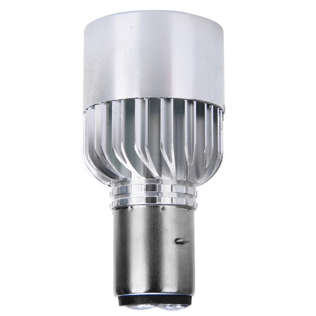 1pc BA20D 9W 12V-80V Universal 3 LED Beads Motorcycle Headlight Spot Light Energy-saving Fog Driving Lamp White