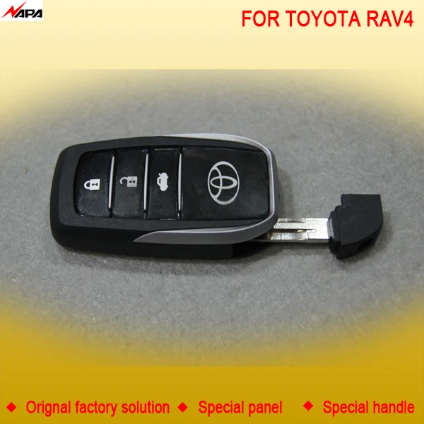 Авто Автозапуск без ключа пусковое устройство с Умной ручкой разблокировка дистанционный запуск сигнализация для toyota RAV4
