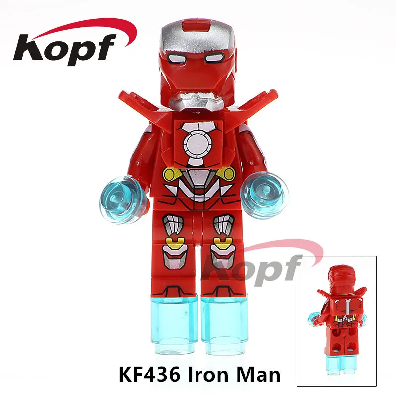 

Single Sale Super Heroes Iron Man INFINITY WAR Proxima Night Rocket Spiderman Building Blocks Education Toys Children Gift KF436