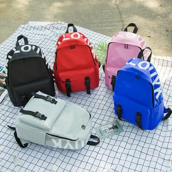 

Fassion 2019 Backpack For Teenage Girls Student Bag Simple Large Capacity Women Canvas Backpack