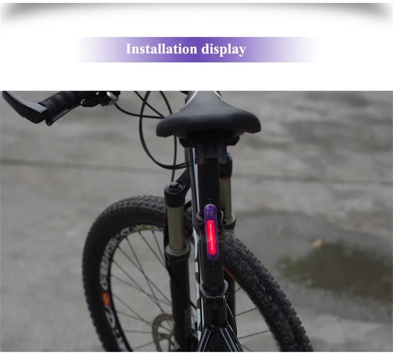 Best USB Перезаряжаемые велосипед хвост Предупреждение свет MTB дороги Велоспорт свет