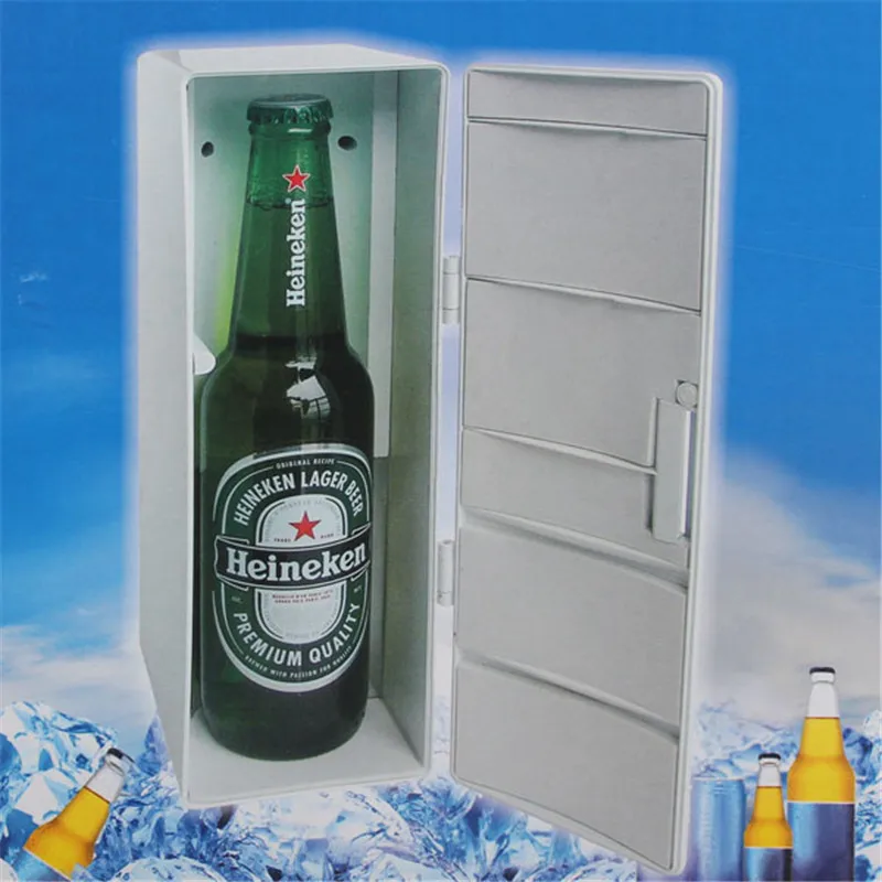 online Portátil Cooler Warmer Frigorífico Frigorífico Geladeira Mini USB Fridge Cooler de Bebidas Latas de Bebidas de Energia para PC Portátil USB Gadgets