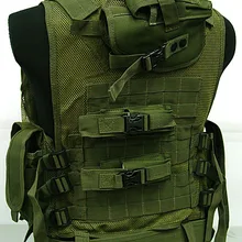 Люкс Airsoft тактический бой Сетки Жилет OD Цифровой ACU Camo BK камуфляж лесной CB MC