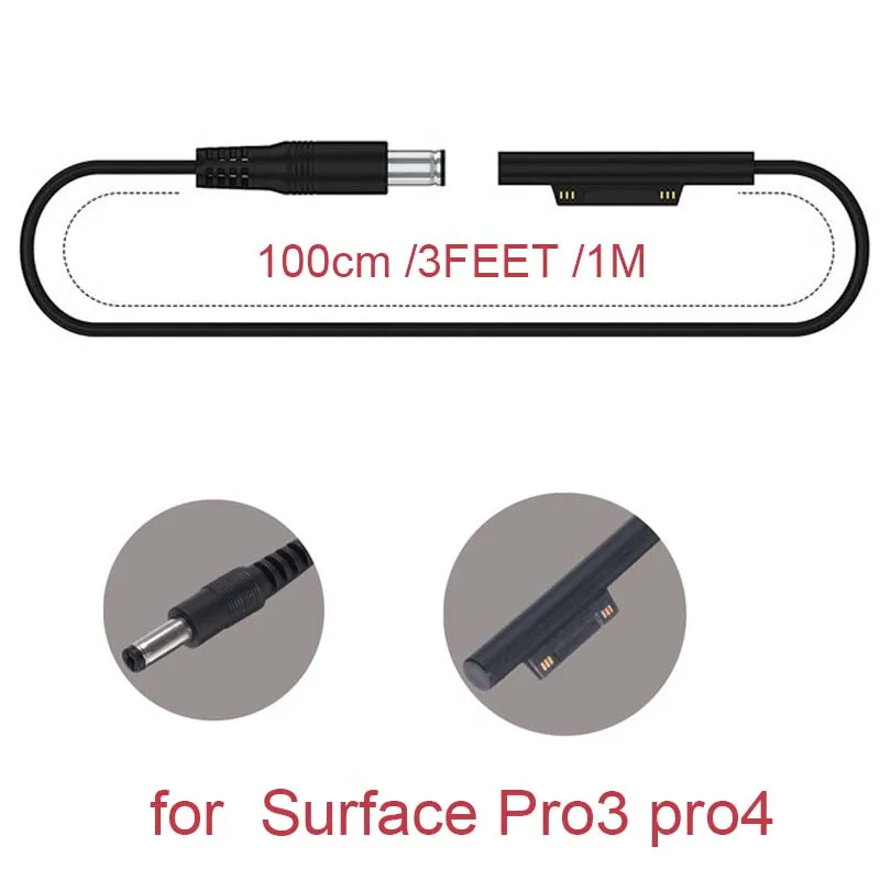 10 шт. зарядное устройство зарядный шнур для microsoft Surface RT Surface Pro3/4