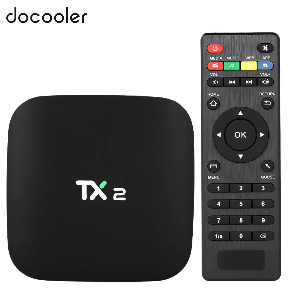 TX2 Wifi Android tv Box Android 6,0 RK3229 четырехъядерный UHD 4K Мини ПК 2 Гб 16 Гб HD медиаплеер смарт-бокс Android